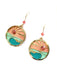 Coral Sunset Earrings by Adajio | Gold Filled Dangles | Light Years