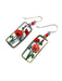 Red Poppy Flower Earrings by Sienna Sky | Sterling Silver | Light Years