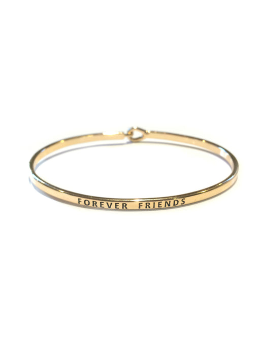 "Forever Friends" Cuff Bracelet | Gold Plated | Light Years Jewelry