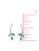 Turquoise Branch Posts | Sterling Silver Studs | Light Years Jewelry