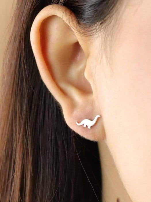 Dinosaur Posts by boma | Sterling Silver Stud Earrings | Light Years