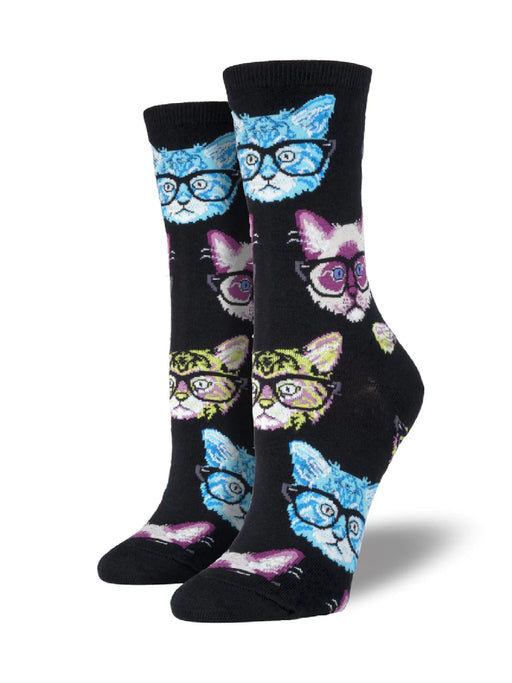 Kittenster Cat Women's Socks | Gifts & Accessories | Light Years Jewelry