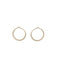 Handmade Etched Hoops | 14k Gold Filled Earrings | Light Years Jewelry