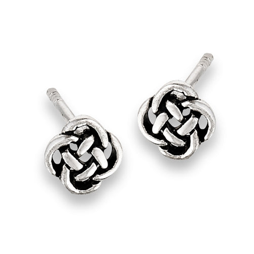Small Celtic Knot Posts | Sterling Silver Studs Earrings | Light Years