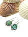 Elegant Shell Dangles | Abalone Sterling Silver Earrings | Light Years