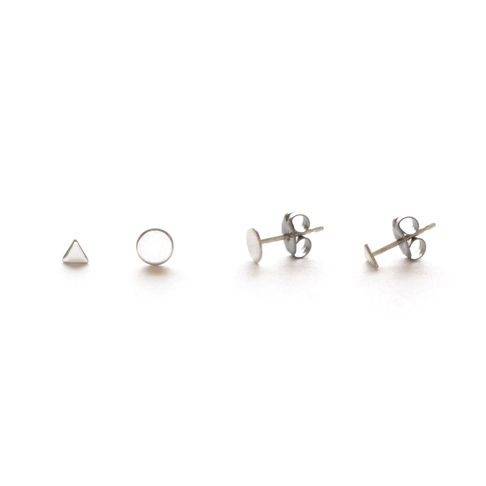 Geometric Stud Combination Set | Silver or Gold Post | Light Years