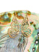Butterfly Wing Dangles | Matte Gold Statement Earrings | Light Years