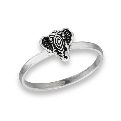 Detailed Elephant Ring | Sterling Silver 4 5 6 7 8 | Light Years Jewelry