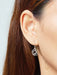 Spiral Swirl Dangle Earrings | Sterling Silver | Light Years Jewelry