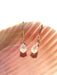 Small Gemstone Teardrop Dangles | Moonstone|  Sterling Silver Earrings | Light Years