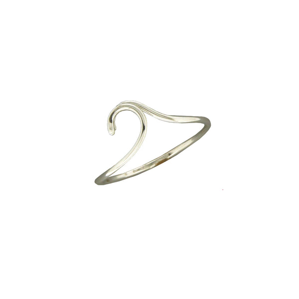 Sterling Silver Wave Ring | Sizes 6 7 8 9 | Light Years Jewelry 