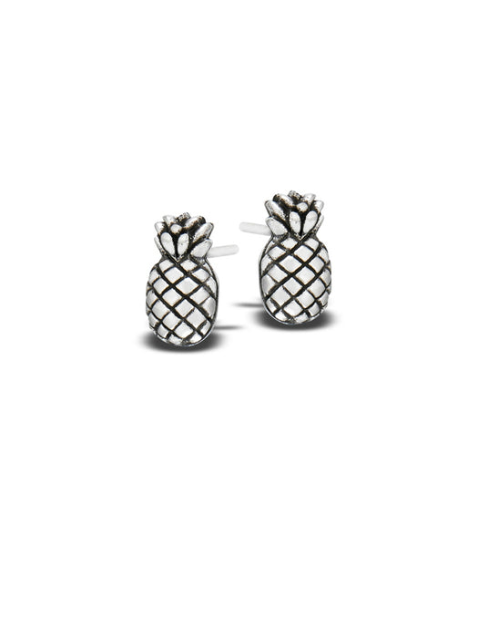 Pineapple Posts | Sterling Silver Studs Earrings | Light Years Jewelry