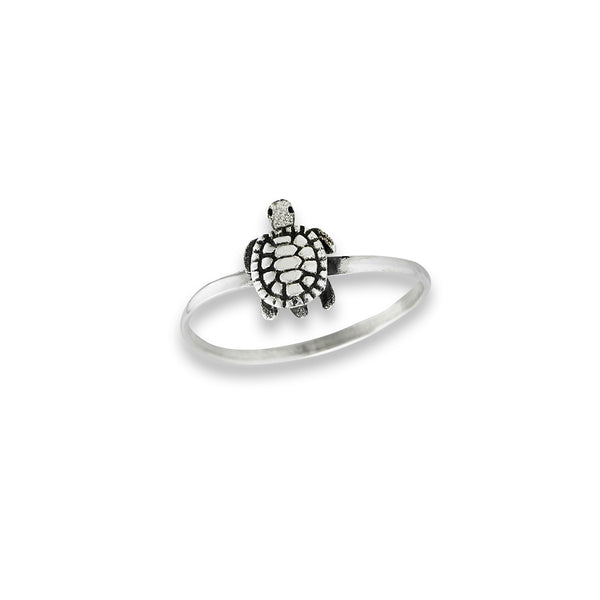 Cute Turtle Ring | Sterling Silver Size 5 6 7 8 | Light Years Jewelry