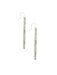 Long Hammered Stick Earrings | Silver Rose Gold Niobium | Light Years