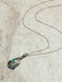 Geometric Navajo Etched Feather Necklace | Sterling Silver | Light Years