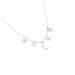 Celestial Charm Necklace | Silver Plated Moon Stars | Light Years