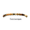 Crazy Lace Agate | Power Mini Bracelets