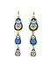 Nesting Doll Dangles Sienna Sky | 14kt Gold Fill Earrings | Light Years