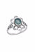 Apatite Flower Ring | Sterling Silver Stone Size 6 7 8 9 | Light Years 