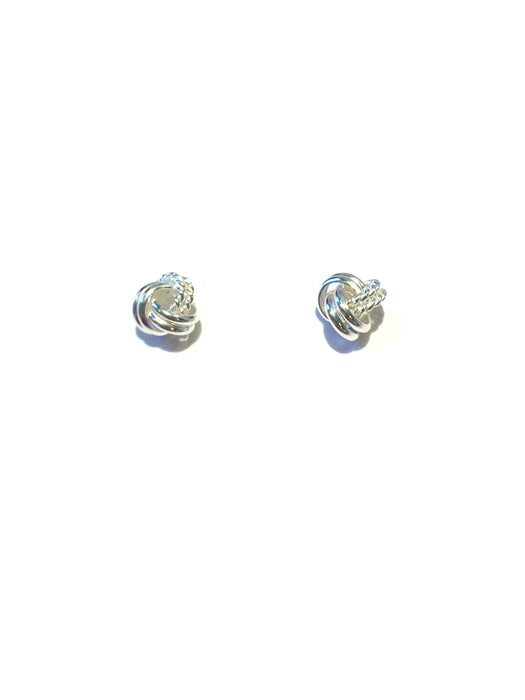 Rope Knot Posts | Sterling Silver Stud Earrings | Light Years Jewelry