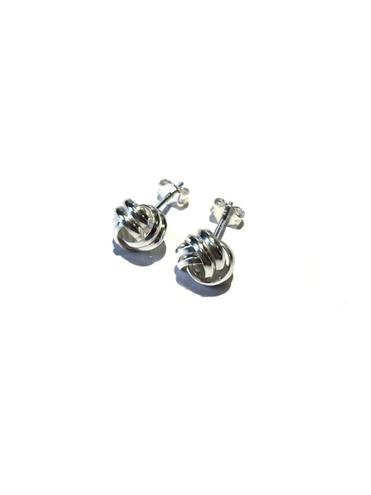 Large Knot Posts | Sterling Silver Stud Earrings | Light Years Jewelry