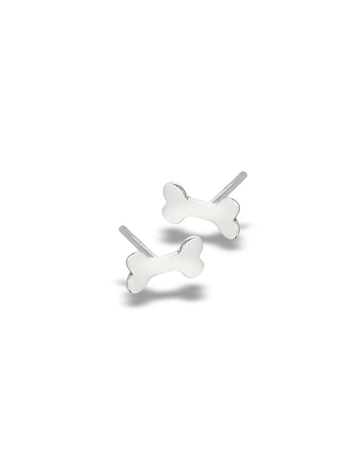 Dog Bone Posts | Sterling Silver Studs Earrings | Light Years Jewelry