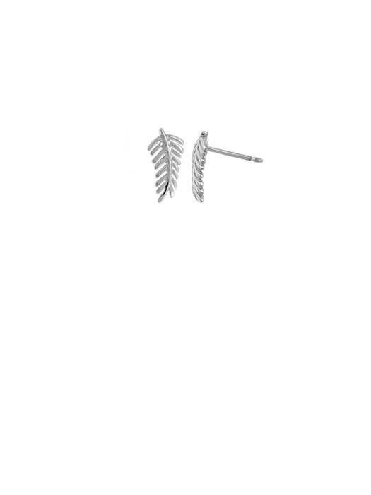 Fern Leaf Posts | Sterling Silver Stud Earrings | Light Years Jewelry