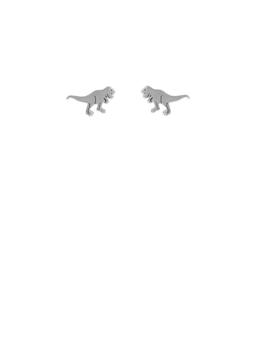 T Rex Posts | Sterling Silver Dinosaur Studs Earrings | Light Years
