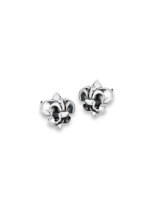 Fleur-de-lis Posts | Sterling Silver Stud Earrings | Light Years Jewelry