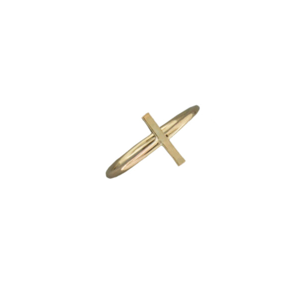 Vertical Bar Ring | 14k Gold Filled Band Size 6 7 8 9 | Light Years