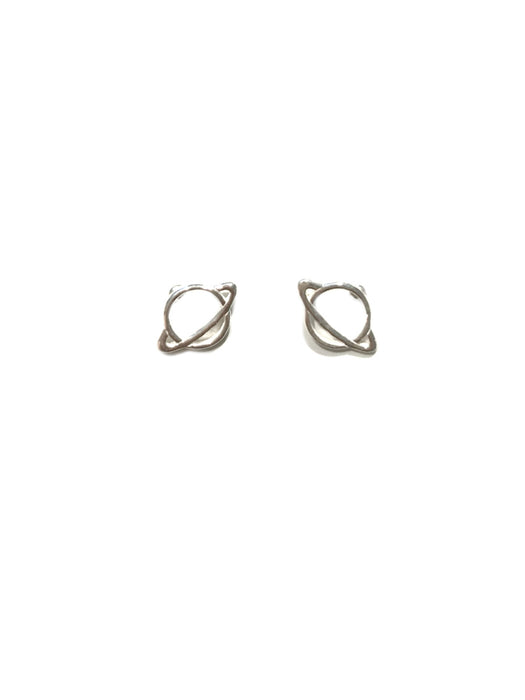 Saturn Planet Posts | Sterling Silver Studs Earrings | Light Years
