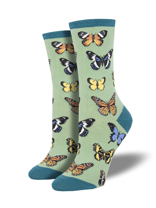 Majestic Butterflies Women's Socks | Gifts & Accessories | Light Years