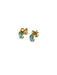Opalescent Blue Marquis Posts | Gold Silver Studs Earrings | Light Years