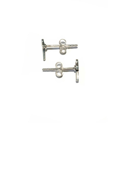 Ankh Posts | Sterling Silver Stud Earrings | Light Years Jewelry
