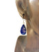 Lapis & Opal Inlay Dangles | Sterling Silver Earrings | Light Years