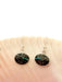 Opal & Onyx Inlay Dangles | Sterling Silver Earrings | Light Years