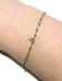 Gold Stone Beaded Bracelets | Black Blue Red Chain Vermeil | Light Years 