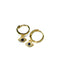 CZ Evil Eye Huggie Hoops | Gold Vermeil Earrings | Light Years Jewelry