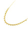 Dangling Dot Collar Necklace | Gold Plated Fashion Chain | Light Years