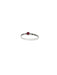 Natural Ruby Dot Band | Sterling Silver Band Size 6 7 8 | Light Years