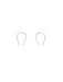 Minimalist Ear Threads | Sterling Silver Gold Fill Niobium | Light Years