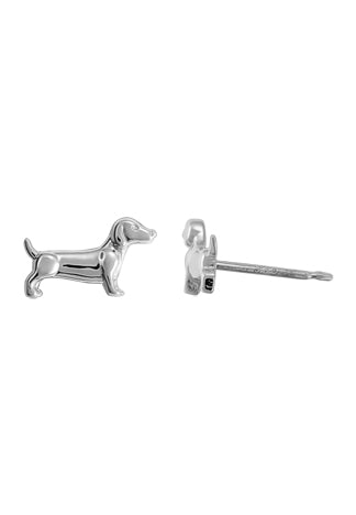 Dachshund Posts | Sterling Silver Stud Earrings | Light Years Jewelry