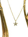 CZ Star Charm Necklace | Sterling Silver Gold Vermeil | Light Years