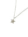 CZ Star Charm Necklace | Sterling Silver Gold Vermeil | Light Years