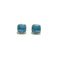 Multi Gemstone Inlay Posts | Sterling Silver Stud Earrings | Light Years