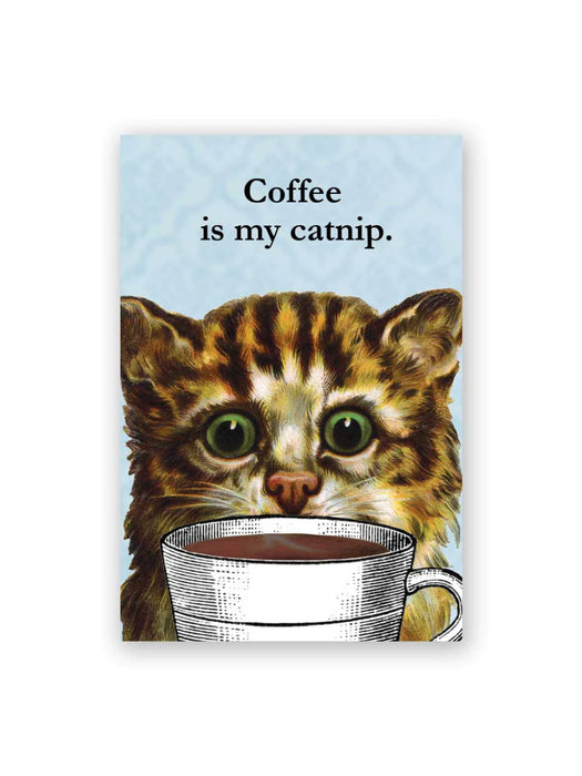 Coffee Catnip Magnet