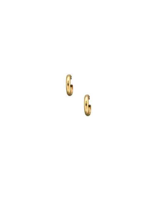 Classic Post Hoops | Sterling Silver Gold Filled Earrings | Light Years