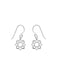 Cutout Flower Dangles by boma | Sterling Silver Earrings | Light Years Jewelry