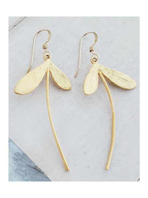 Maple Keys Statement Dangles | Gold Filled Plated Earrings | Light Years