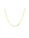Open Link Choker Necklace | Gold Plated Chain | Light Years Jewelry